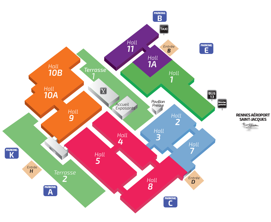 plan salon Artibat 2025