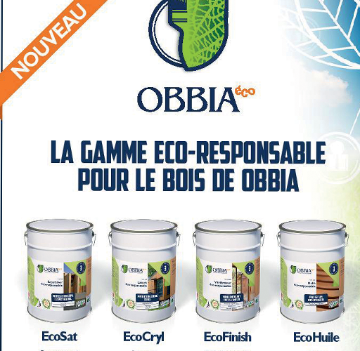Nouveauté GAMME ECO RESPONSABLE by OBBIA